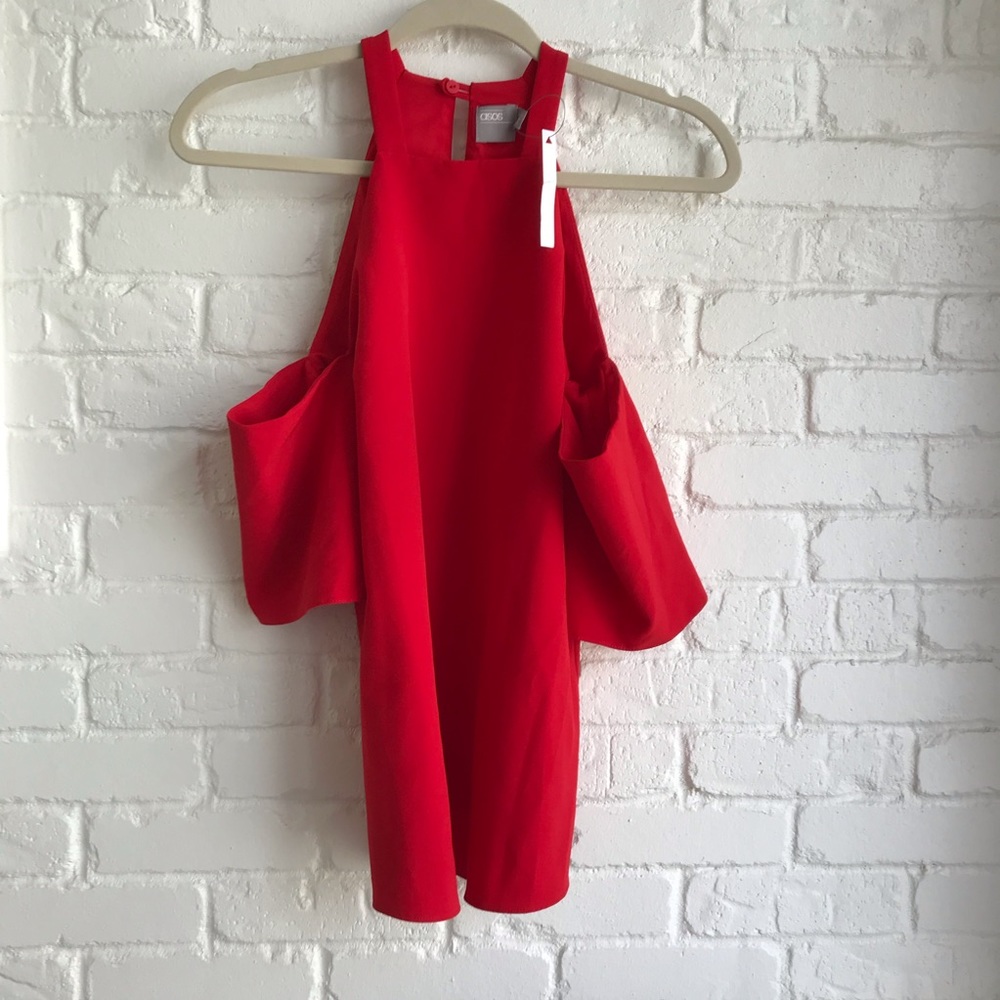 NWT ASOS Red Shirt Size 4